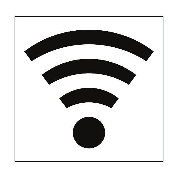 JISピクトサイン 無線LAN 150角 6300001251 1点