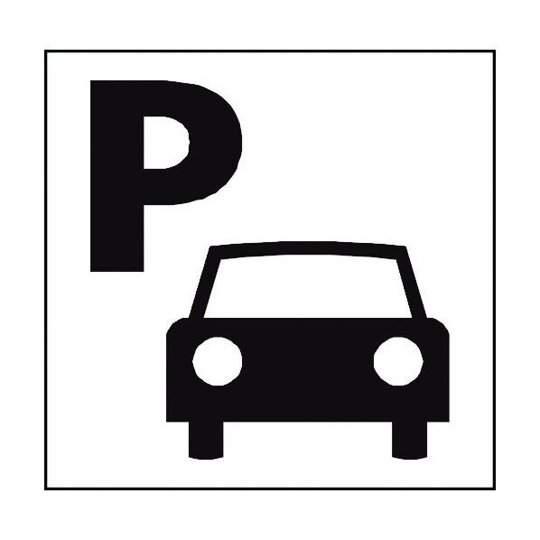 JISピクトサイン 駐車場A 150角 6300001266 1点