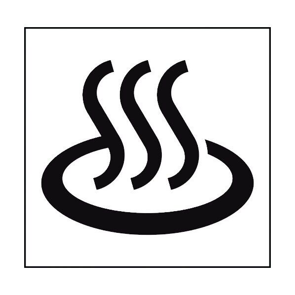 JISピクトサイン 温泉A 150角 6300001287 1点