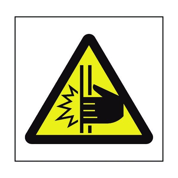 JISピクトサイン ホームドア・ドアに手を挟まないように注意 150角 6300001330 1点