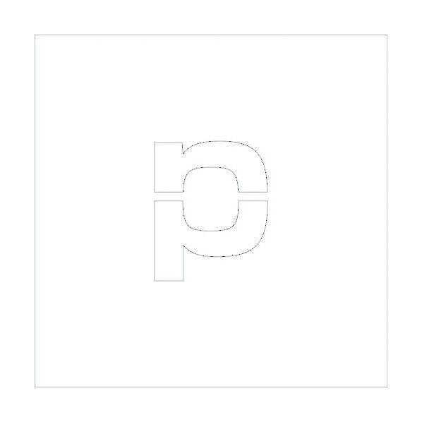 吹付けプレートH100 アルファベット p 6300002556 1点