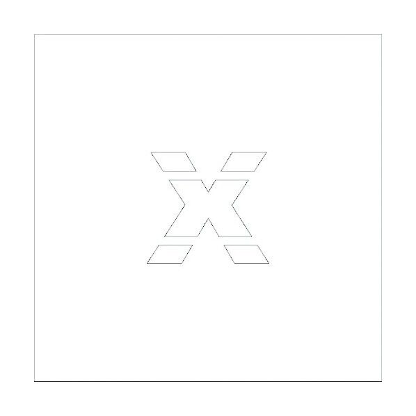 吹付けプレートH100 アルファベット x 6300002564 1点