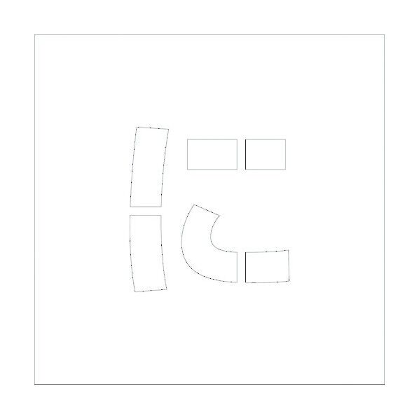 吹付けプレートH200 ひらがな に 6300002758 1点