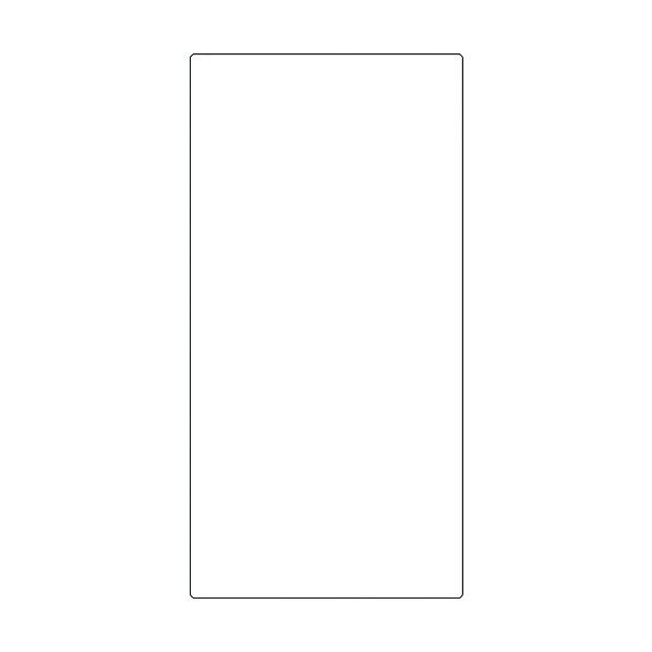 危険物標識 白無地 6300003676 1点