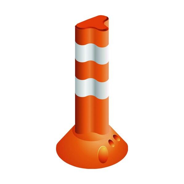 ポストフレックス スタンダードタイプ PF400 オレンジ 6300003946 1点