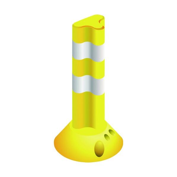 ポストフレックス スタンダードタイプ PF400 イエロー 6300003958 1点