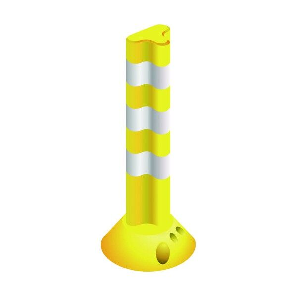 ポストフレックス スタンダードタイプ PF650 イエロー 6300003959 1点