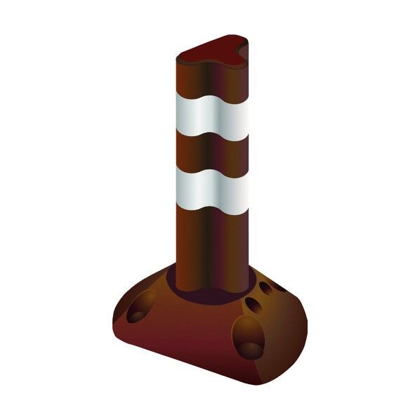 ポストフレックス スリムベースタイプ PF-S400 ブラウン 6300003974 1点