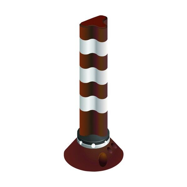 ポストフレックス スタンダードLEDタイプ PF-L650 ブラウン 6300003996 1点