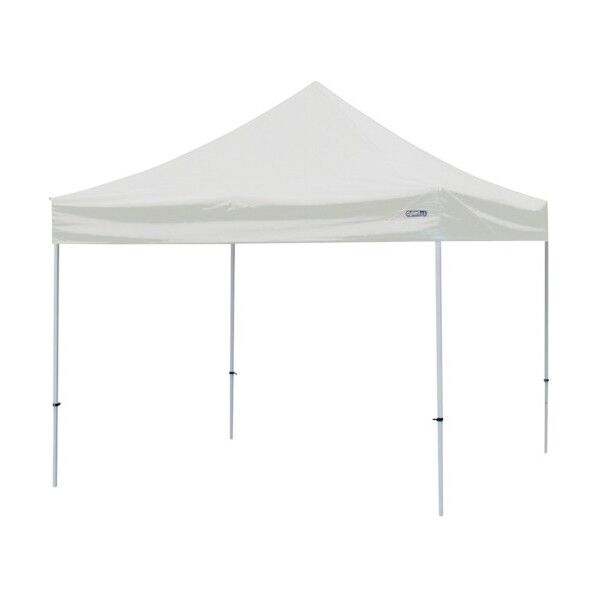 ワンタッチイベントテント アルミ3030 レッド×ホワイト 6300004638 1台