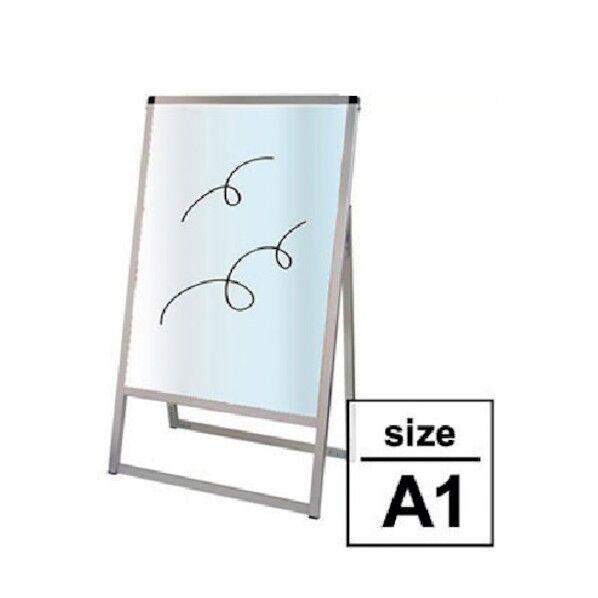 バリウス A1 ホワイトボード仕様 シルバー 片面 VASKWB-A1K 6300020085 1点