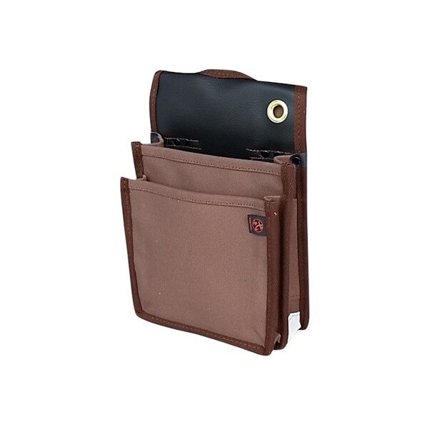 NO.112-BR ヘビーキャンバスバッグ コゲ茶 高さ30cm 幅20cm 202080 1個