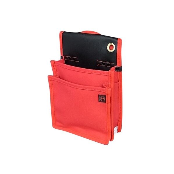 NO.112-RED ヘビーキャンバスバッグ レッド 高さ30cm 幅20cm 202095 1個