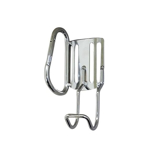 B-17KL-3D ダブルホルダー左カラナビ&ラチェト 全長160×横幅80mm 201021 1個