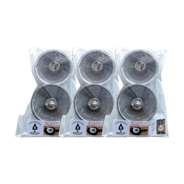 太い炎のキャンドル 6300021896 6個