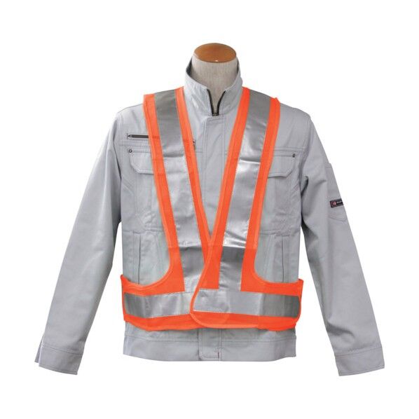 高輝度反射ベストS 蛍光オレンジ KOG-505 6300020950 1点