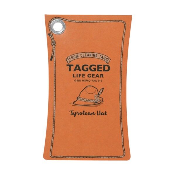 耐洗メモ紙 LIFEGEAR チロリアンハット L TALG-1208 6300020646 5冊
