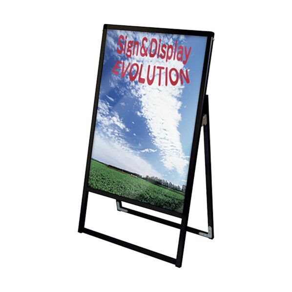 バリウススタンド看板 A0 片面 ブラック BVASKAC-A0K 6300020405 1点