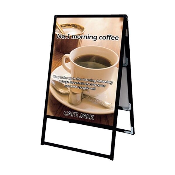 バリウススタンド看板 A0 両面 ブラック BVASKAC-A0R 6300020407 1点