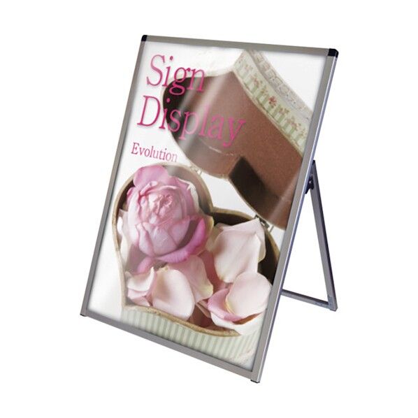 バリウススタンド看板 B1 ロー 片面 シルバー VASKAC-B1LK 6300020436 1点