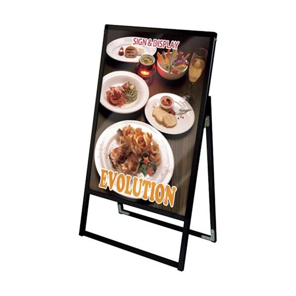 バリウススタンド看板 B1 片面 ブラック BVASKAC-B1K 6300020433 1点