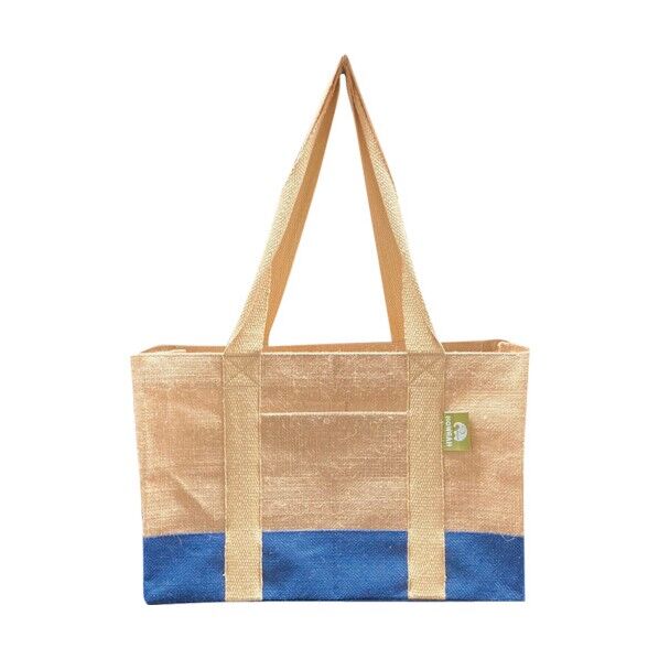 ハウラージュートマイバッグ ショッパーズ ブルー HJSP616 6300021934 1点