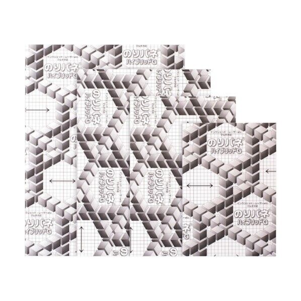 のりパネ ハイブリッドG 7mm厚 3X6判 片面のり付き 7NH-3X6 バラ売り 6300023329 1点