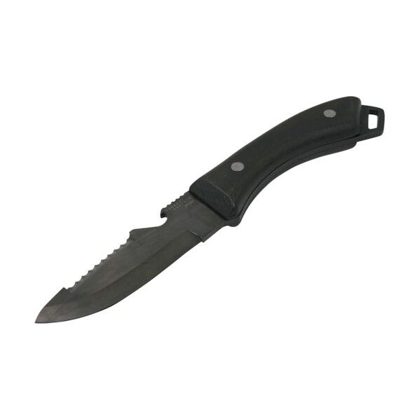 剣謙心アウトドアナイフ yaiba 黒刃ウォルナットハンドル 19150011 6300023962 1点