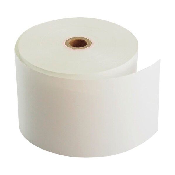 白無地ロール紙 58mm幅 50巻入 6300027960 1セット