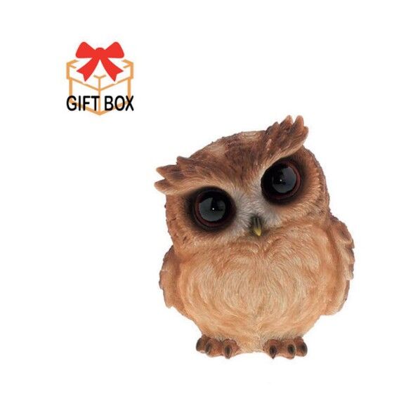 フクロウ(茶)QY-015 6300028627 1点