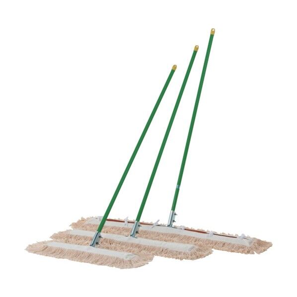 体育館モップ 白 幅60cm 6300029424 1本