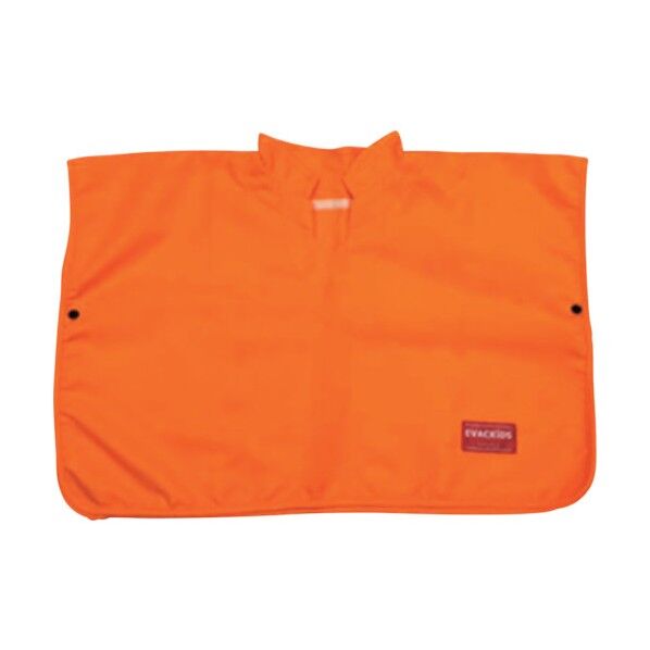 避難用ベビーポンチョ(OR) 6300028494 1個
