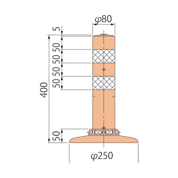ポストコーンスタンダードPAT-40-250-R 6300029523 1本