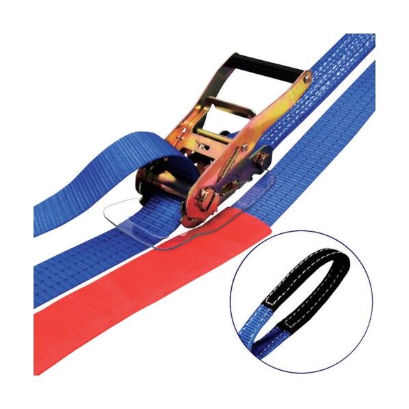 フリーク ラッシングベルト青 幅50mm×長さ0.5+7m 6300030026 1本