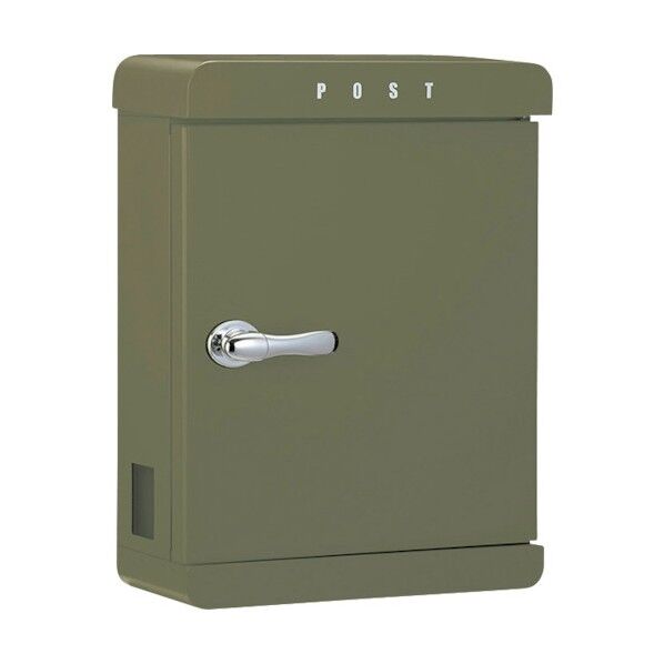 かもんポスト PAST(パスト)左開き オリーブグリーンPST-L-OG 6300031277 1台