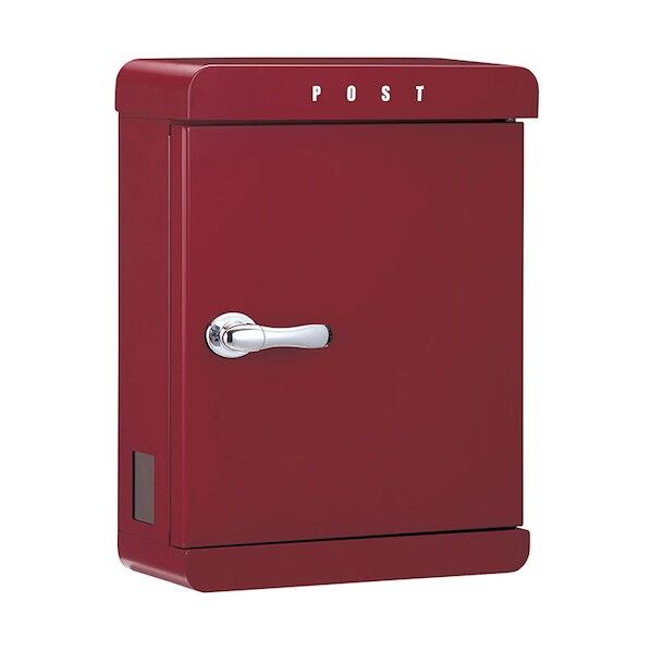 かもんポスト PAST(パスト)左開き レッドPST-L-RE 6300031280 1台