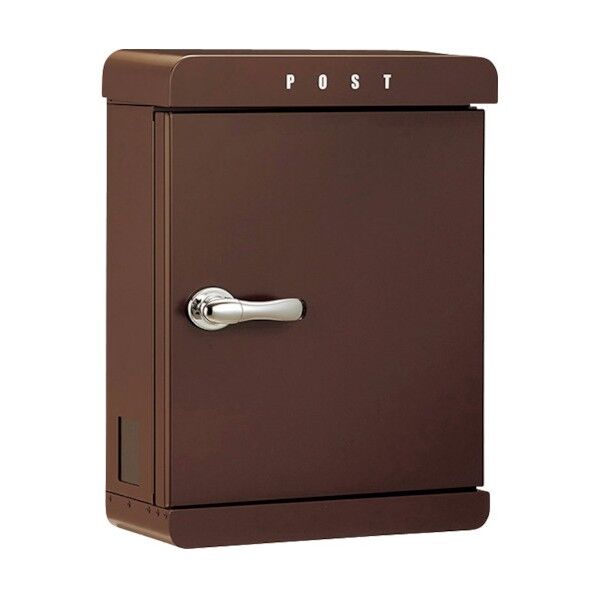 かもんポスト PAST(パスト)左開き メタリックNブラウンPST-L-MB 6300031284 1台