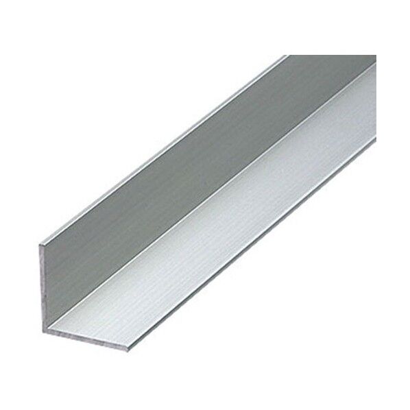 トレード アルミ等辺アングル アルマイト付 t2X15X15X4m シルバー 6300032102 1本...