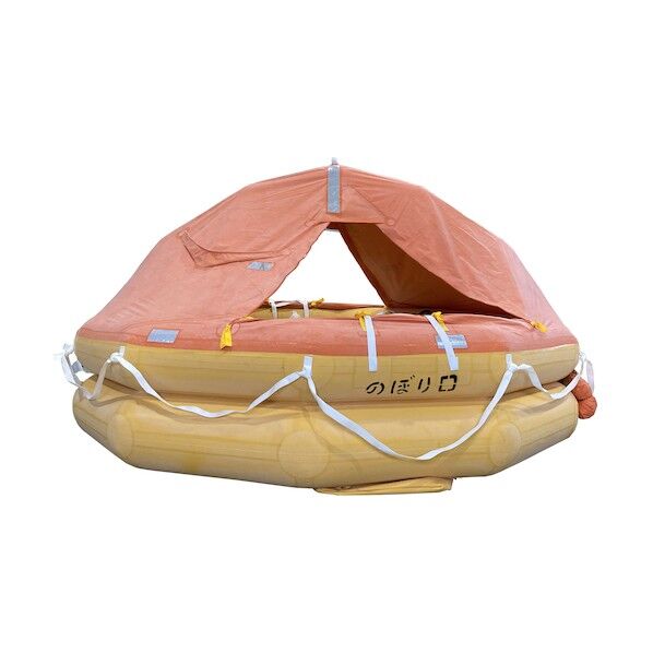 小型船舶用膨張式救命筏 近海 収納袋入り TRY-6N 0666 6300033063 1台