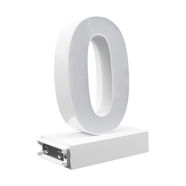 abcMIX マグネット連結文字 HA100シリーズ 数字 【0】 6300033900 1個