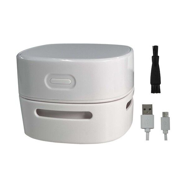 グリーンクロス 卓上ミニ掃除機 白 Desktop Vaccum Cleaner DOD-065X-B1(W) 6300036414   1個...