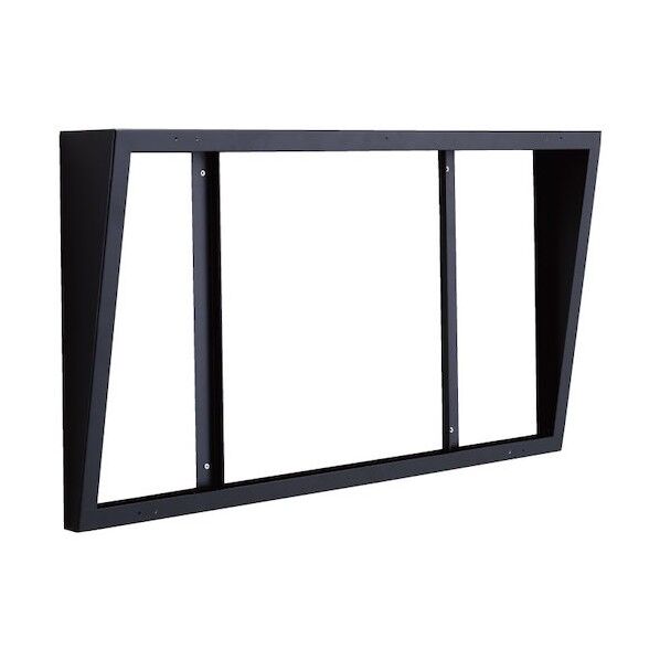 LEDスリムツーオープン 高所掲示用傾斜取付枠 1200×600横型用 6300037362 1台