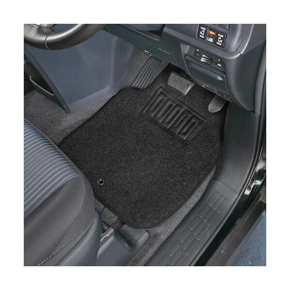 カーマット バリューマット フロント2マイ BK 64501208 1個