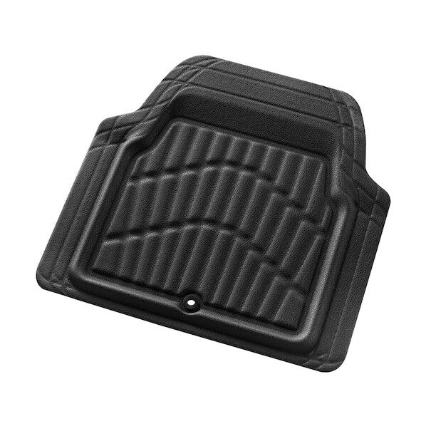 カーマット カットシェイプレザー48X48(R・FSS-1) BK 64664808 1個