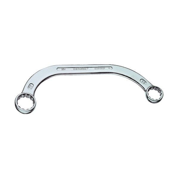 ハーフムーン両口めがねレンチ 304