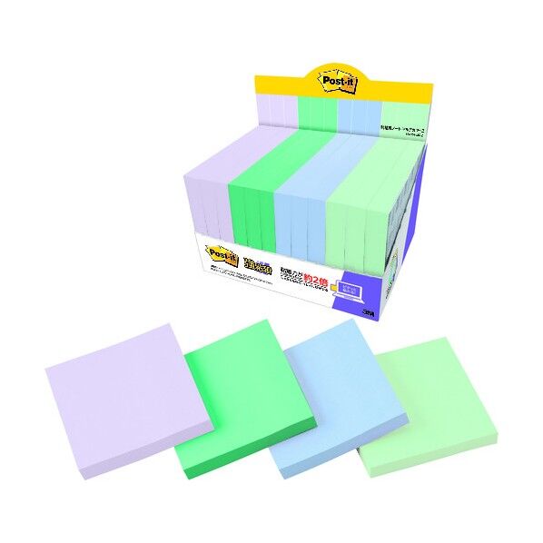 ポスト・イット強粘着マルチカラー2増量 6541SS-MC-2 1個