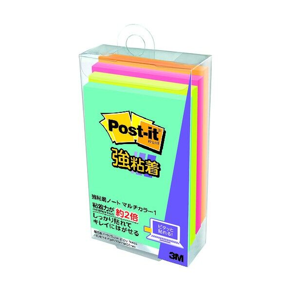 ポスト・イットR 強粘着マルチカラー 656SS-MC-1 1個