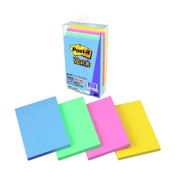 ポスト・イット強粘着見出しマルチカラー3 656SS-MC-3 1個