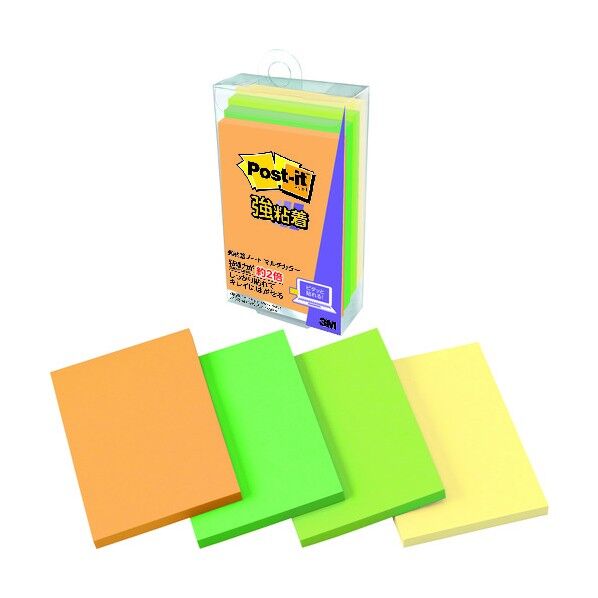 ポスト・イット強粘着見出しマルチカラー6 656SS-MC-6 1個