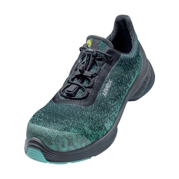 ウベックス1G2プラネットシューズS1PSRCブラック/ぺトロール25.5CM 6824540 1点